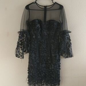 Milly Evening Mesh Dress 4